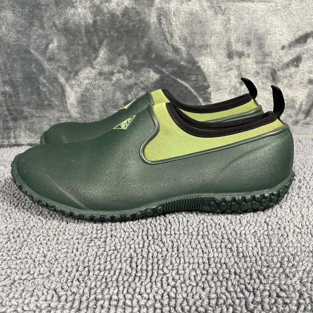 Muck Boot Company Women 10 Green Rubber Garden Shoes Waterproof Slip On 120020